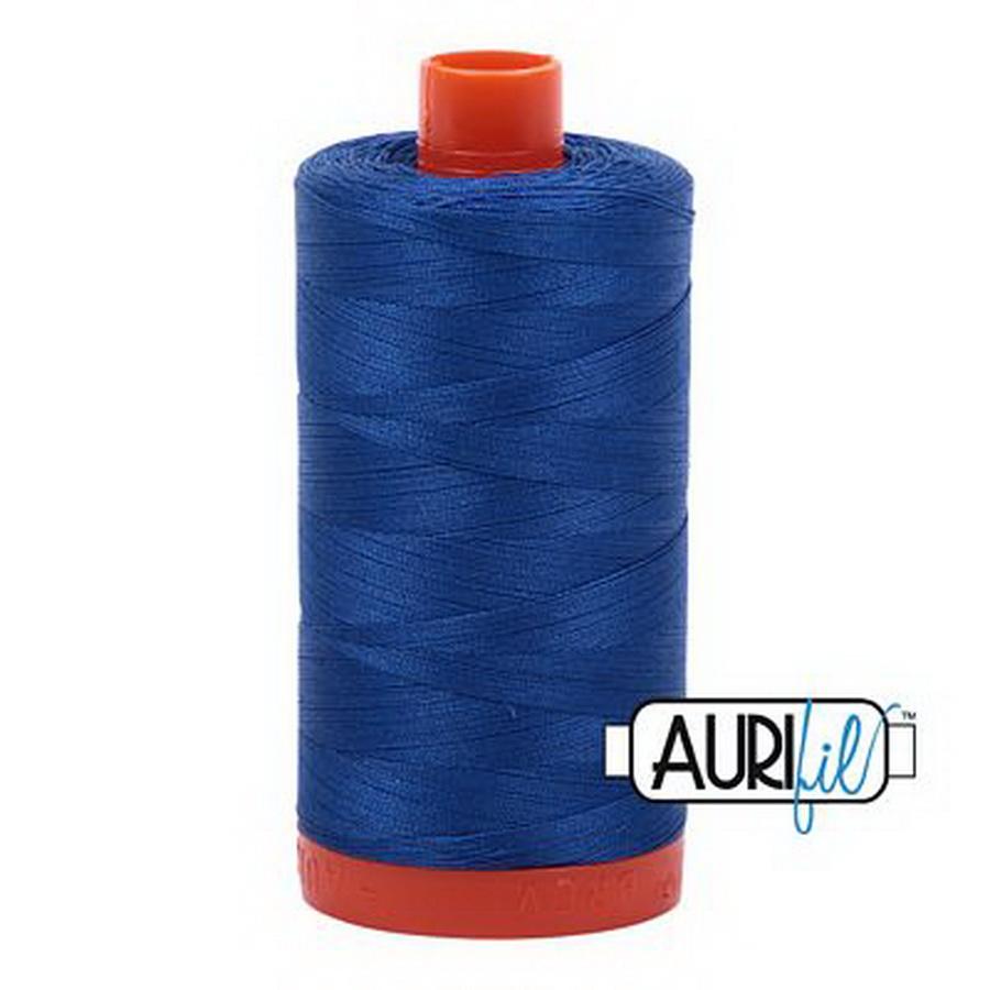 Cotton Mako Thread 50wt 1300m 6ct MEDIUM BLUE BOX06
