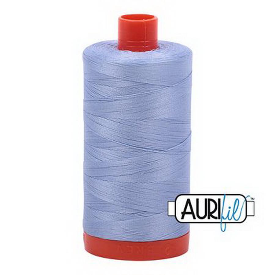 Aurifil Cotton Mako Thread 50wt 1300m Box of 6 VERY LIGHT DELFT