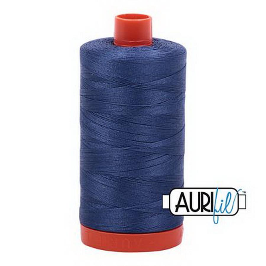 Cotton Mako Thread 50wt 1300m 6ct STEEL BLUE BOX06