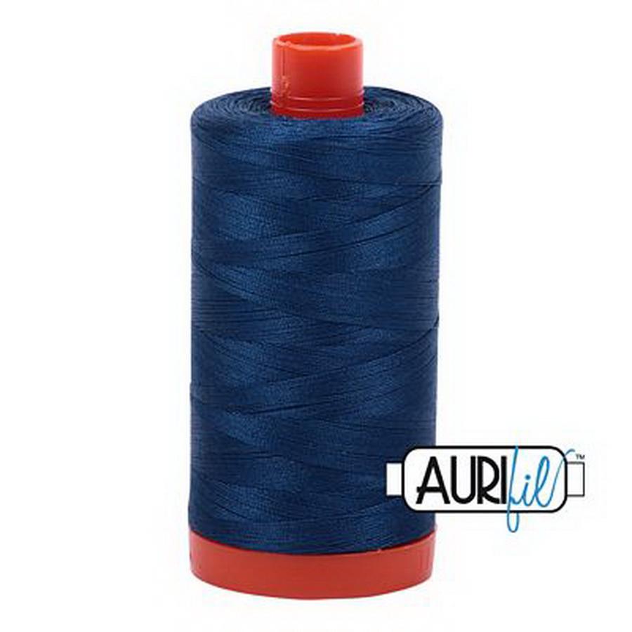 Cotton Mako Thread 50wt 1300m 6ct MED DELFT BLUE BOX06