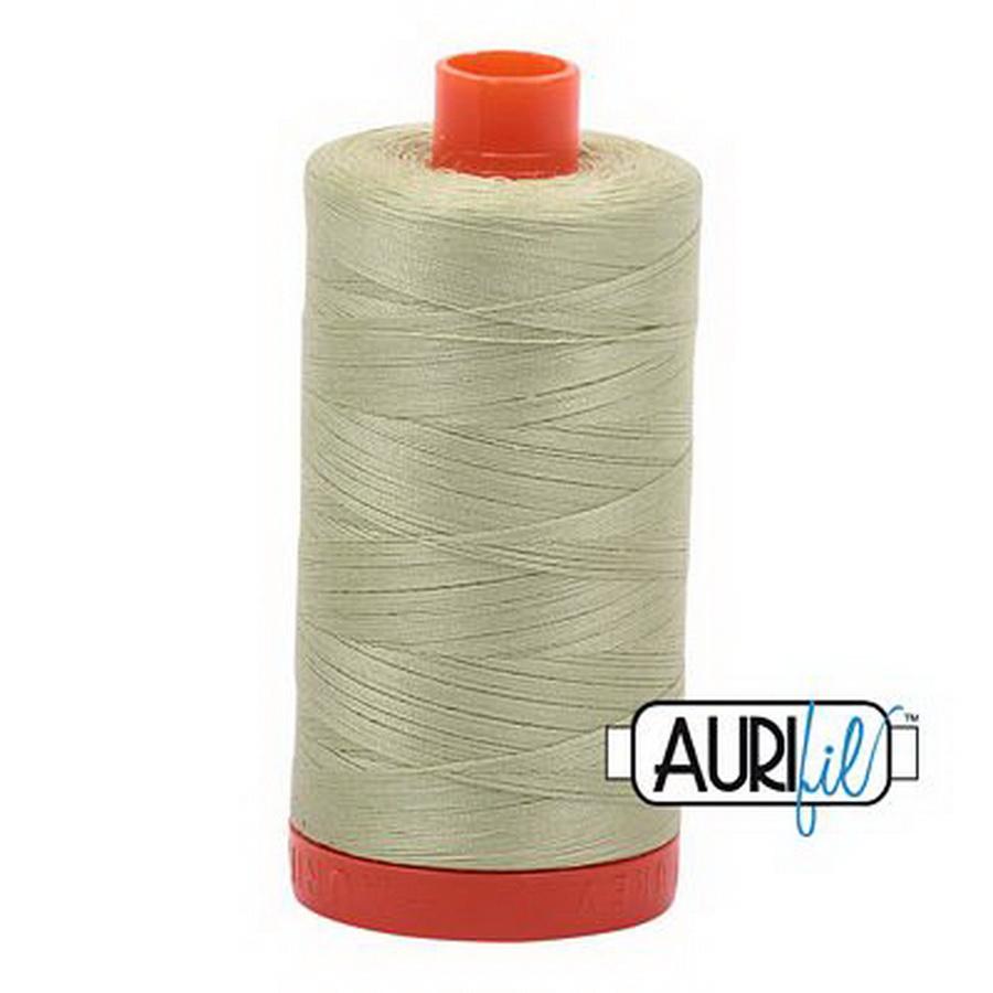 Cotton Mako Thread 50wt 1300m 6ct LIGHT AVOCADO BOX06