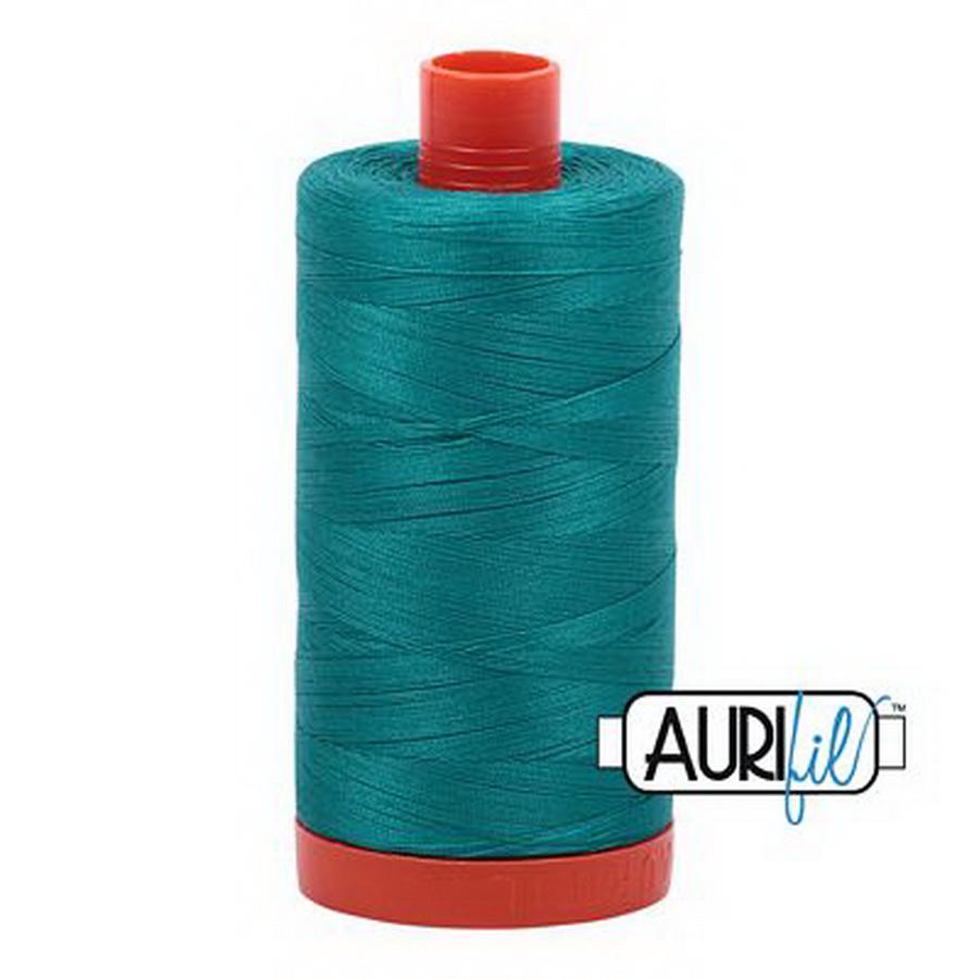 Aurifil Cotton Mako Thread 50wt 1300m Box of 6 JADE
