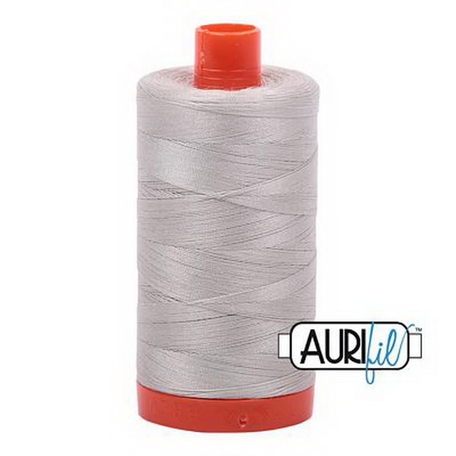 Aurifil Cotton Mako Thread 50wt 1300m Box of 6 MOONSHINE
