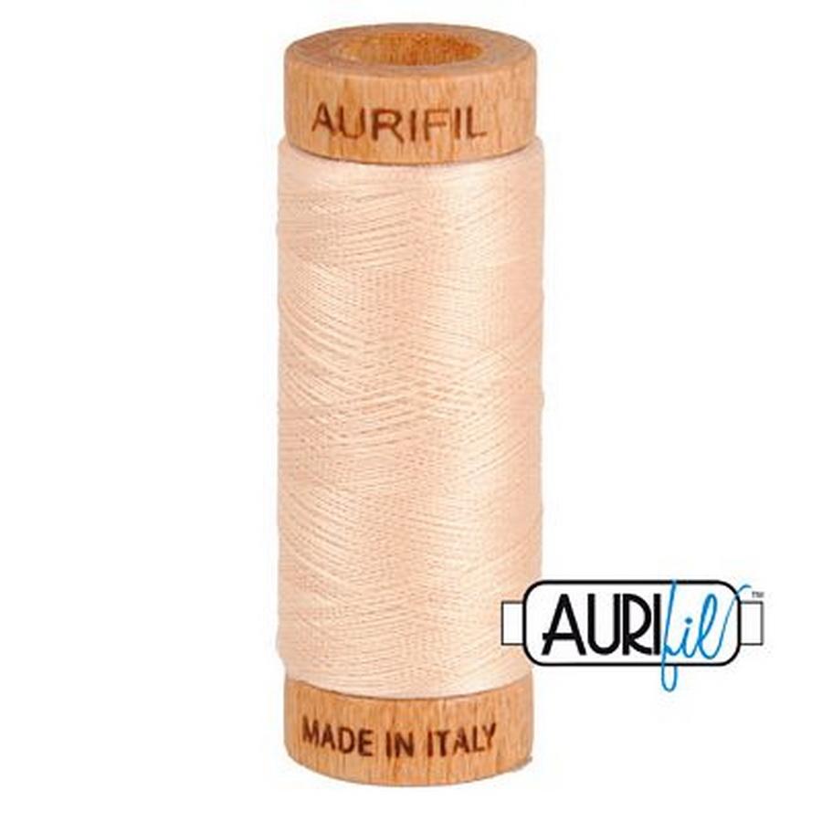 Aurifil Cotton Mako Thread 80wt 280m PALE FLESH