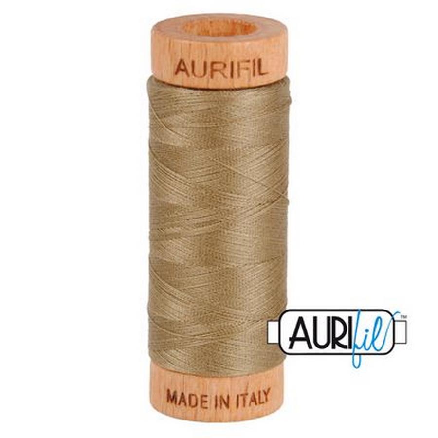 Aurifil Cotton Mako Thread 80wt 280m SANDSTONE