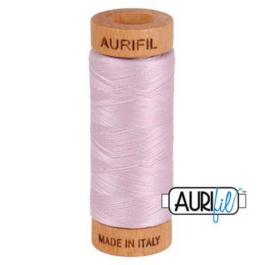 Aurifil Cotton Mako Thread 80wt 280m LIGHT LILAC