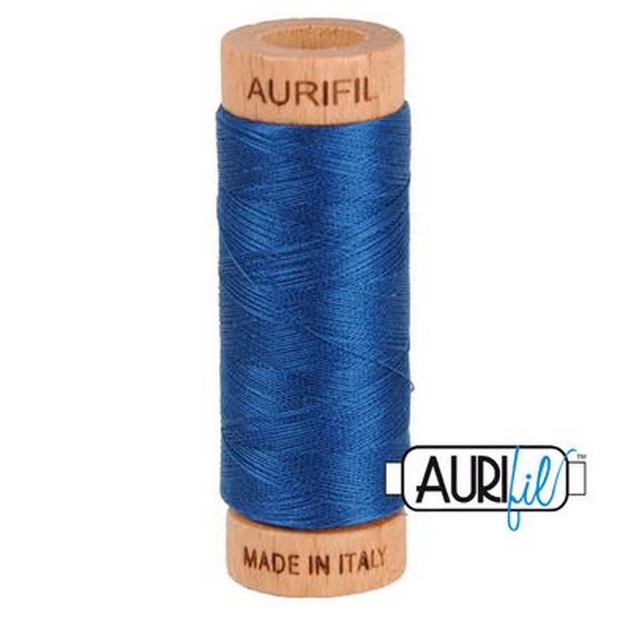 Cotton Mako Thread 80wt 280m MEDIUM DELFT BLUE