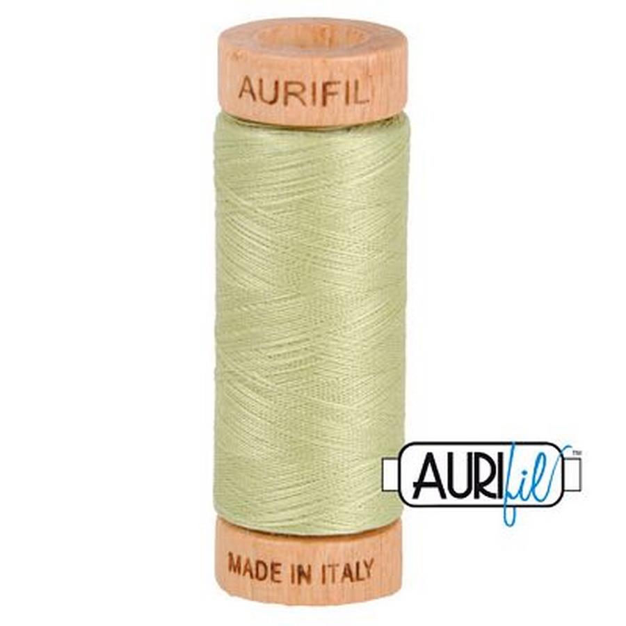 Aurifil Cotton Mako Thread 80wt 280m LIGHT AVOCADO