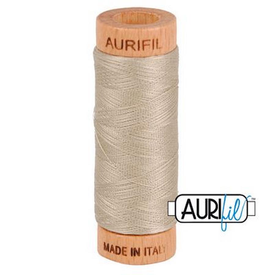 Aurifil Cotton Mako Thread 80wt 280m ROPE BEIGE
