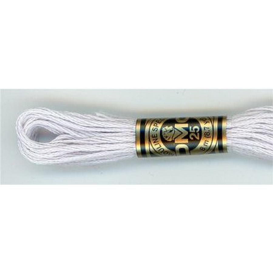 Embroidery Floss 8.7yd 12ct WHITE VIOLET BOX12