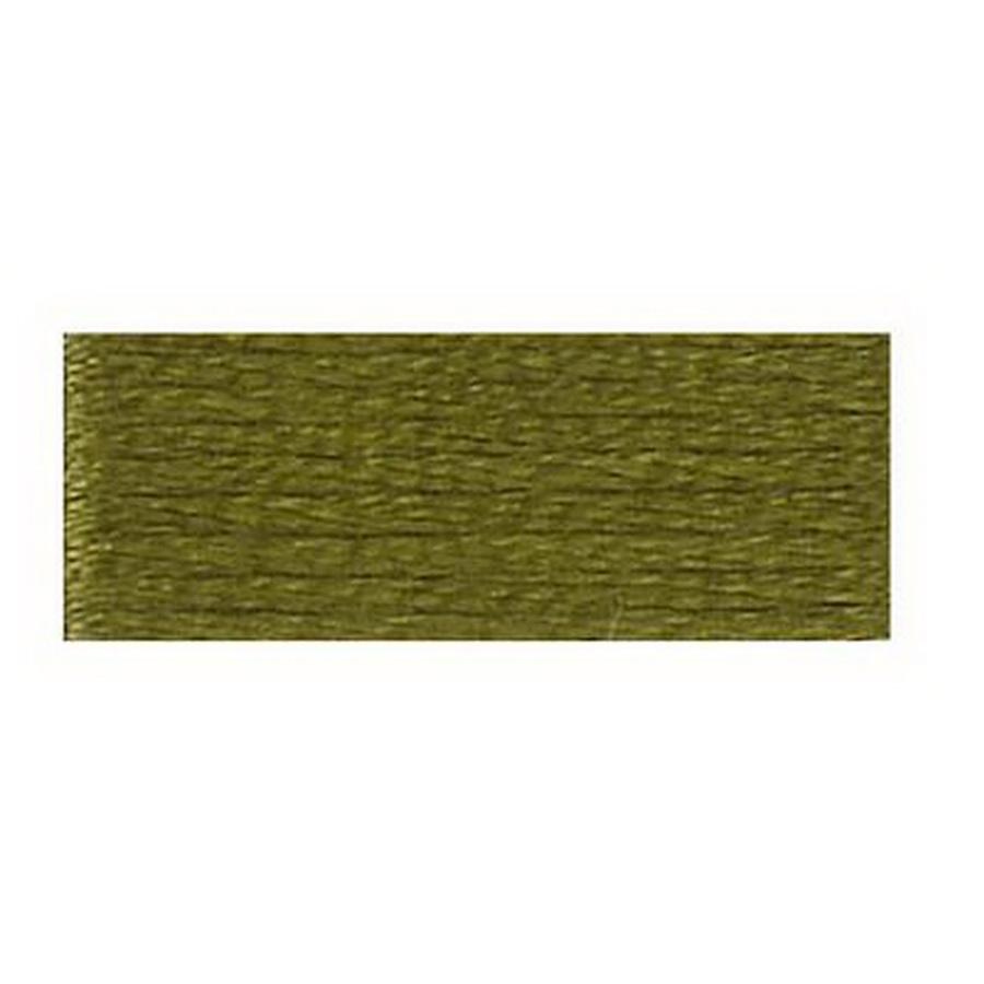 DMC Embroidery Floss 8.7yd  VERY DARK OLIVE GREEN  (Box of 12)