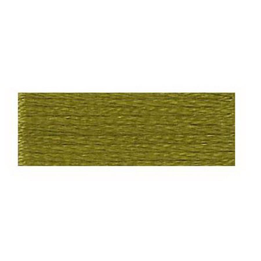 DMC Embroidery Floss 8.7yd  OLIVE GREEN  (Box of 12)