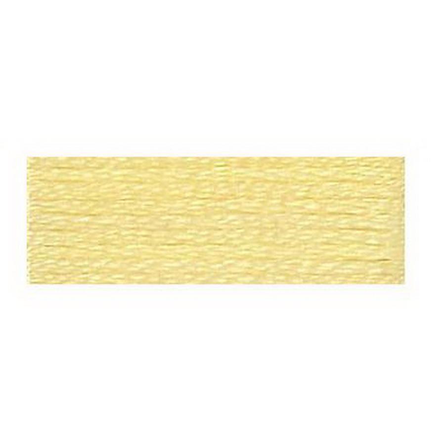 DMC Embroidery Floss 8.7yd  LIGHT PALE YELLOW  (Box of 12)