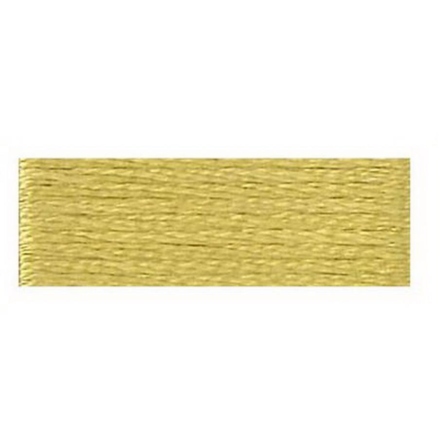 DMC Embroidery Floss 8.7yd  VERY LT GOLDEN OLIVE  (Box of 12)