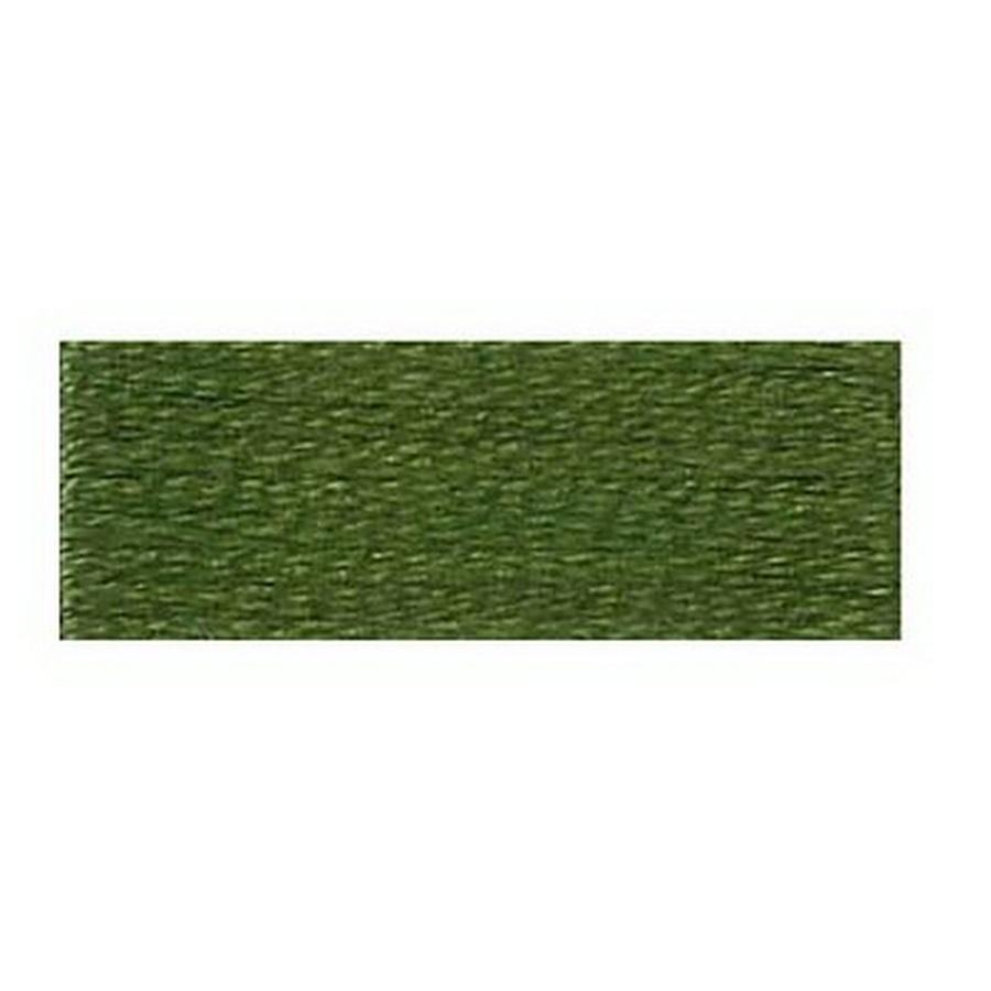 Embroidery Floss 8.7yd 12ct VERY DK AVOCADO GREEN BOX12