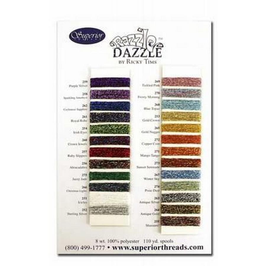 Thread Razzle Dazzle Color Crd
