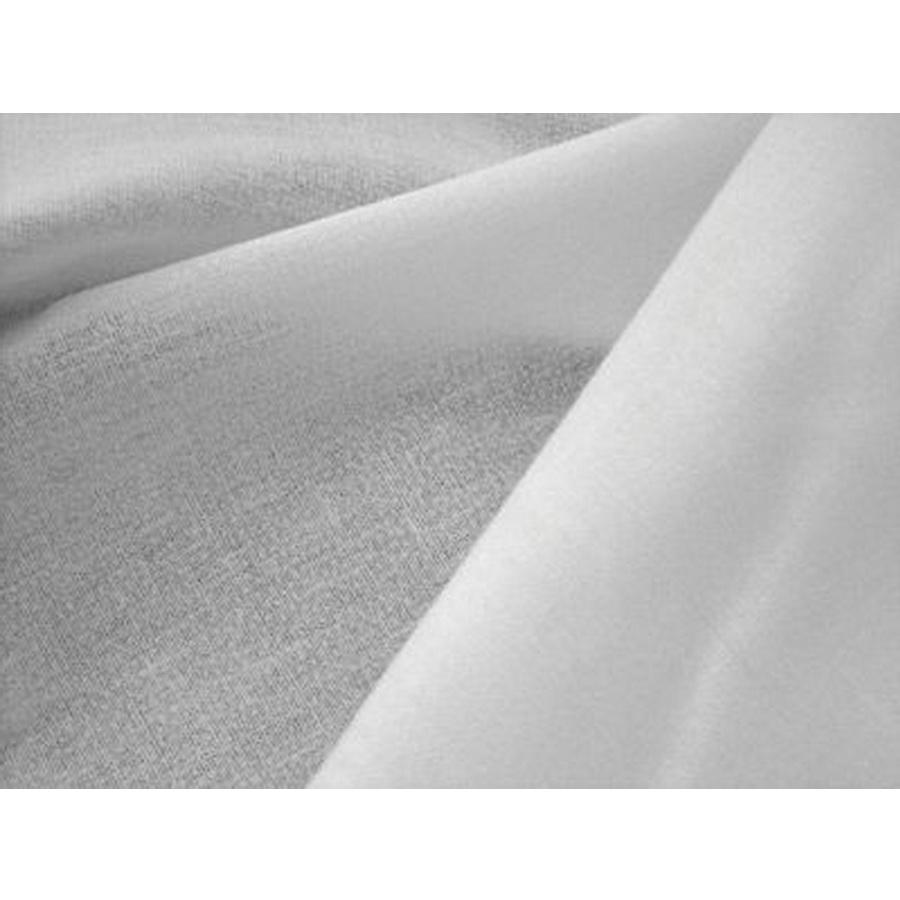 45" White Woven Fusible 25yd