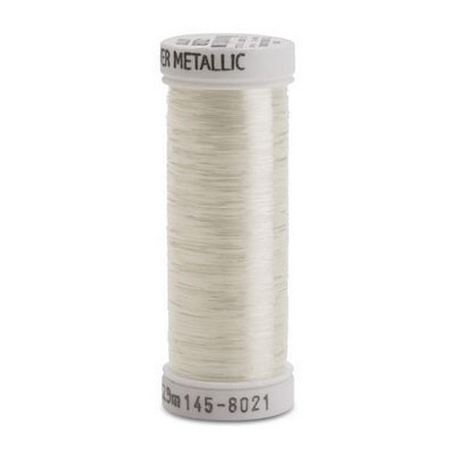 Sliver Metallic 250yd 5 Count CLEAR WHITE