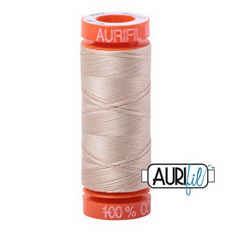 Aurifil Cotton Mako 50wt 200m Pack of 10 ERMINE