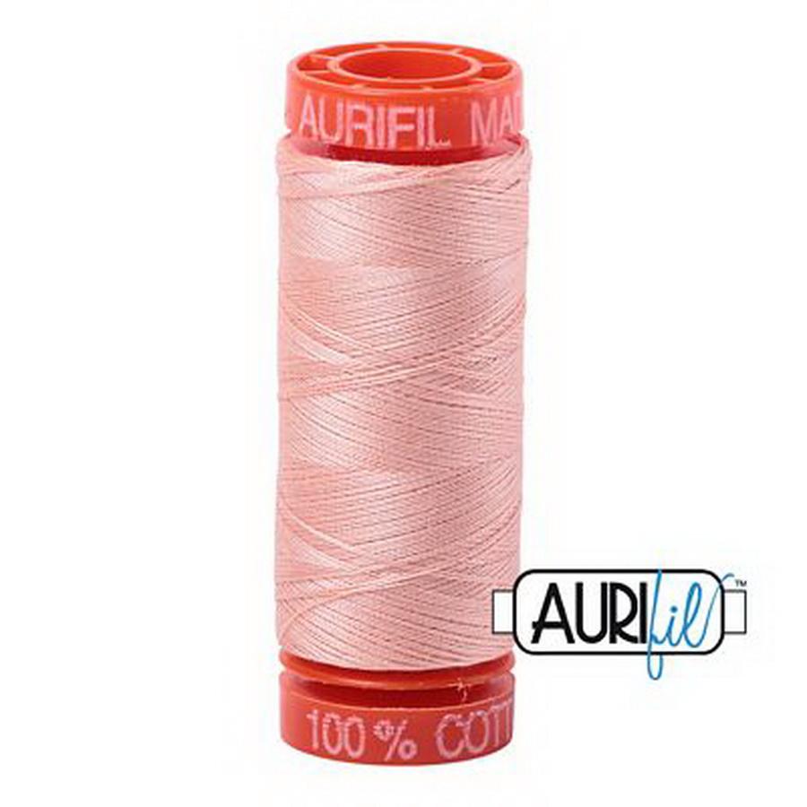 Aurifil Cotton Mako 50wt 200m Pack of 10 FLESHY PINK