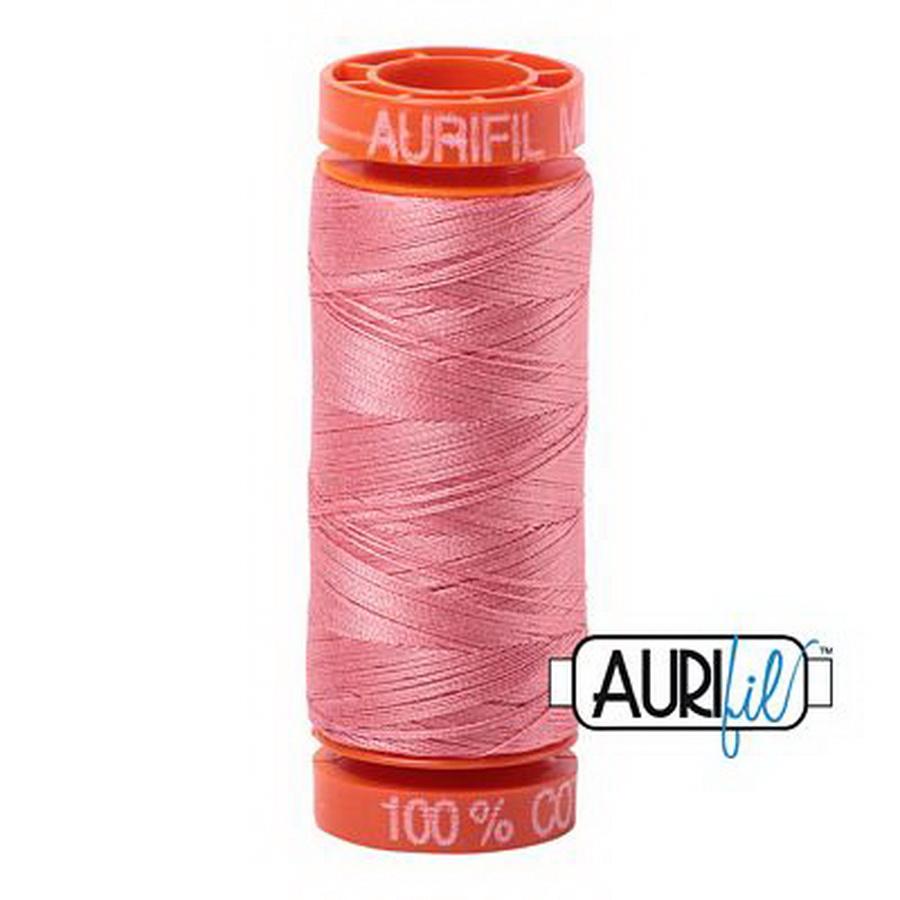 Aurifil Cotton Mako 50wt 200m Pack of 10 PEACHY PINK