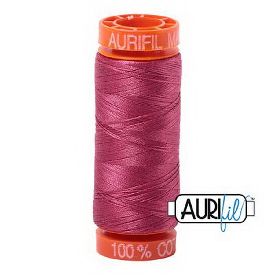 Aurifil Cotton Mako 50wt 200m Pack of 10 MEDIUM CARMINE RED