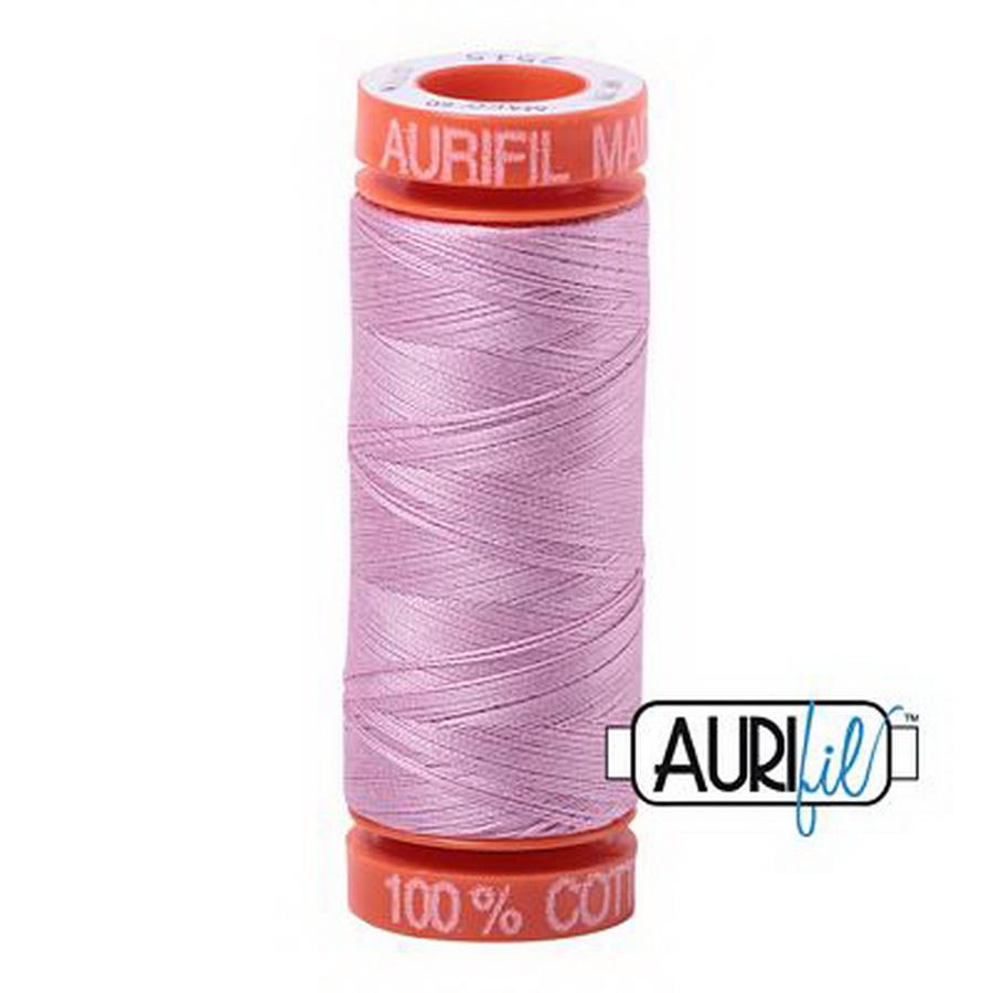 Aurifil Cotton Mako 50wt 200m Pack of 10 LIGHT ORCHID