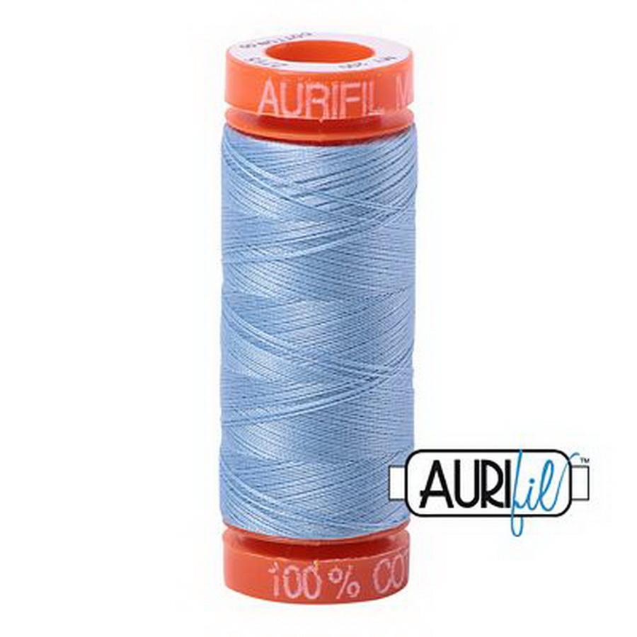 Aurifil Cotton Mako 50wt 200m Pack of 10 ROBINS EGG