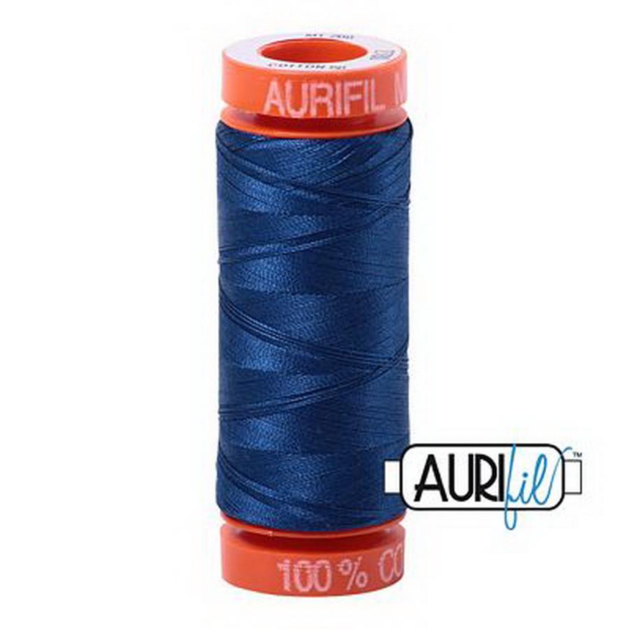Cotton Mako 50wt 200m 10ct DARK DELFT BLUE BOX10