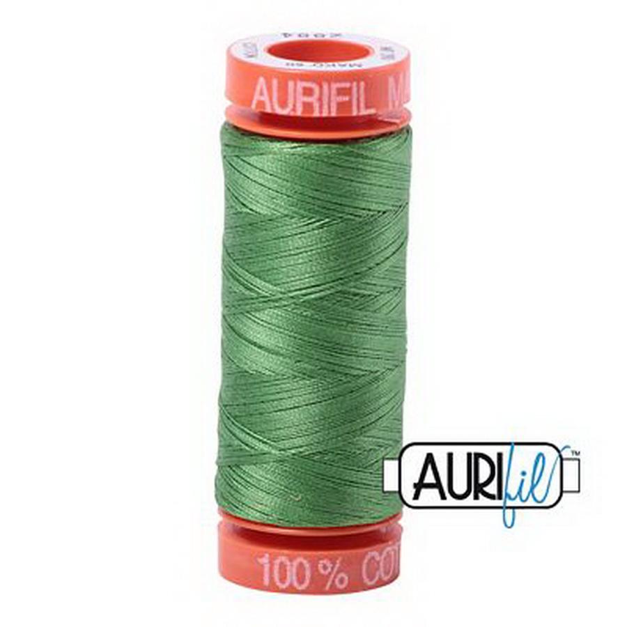Aurifil Cotton Mako 50wt 200m Pack of 10 GREEN YELLOW