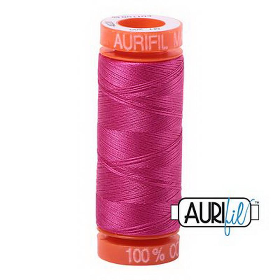 Aurifil Cotton Mako 50wt 200m Pack of 10 FUCHSIA