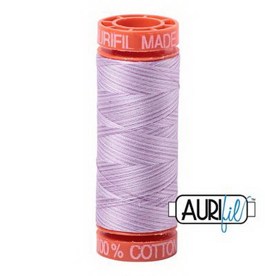 Aurifil Cotton Mako Vari 50wt 200m Pack of 10 FRENCH LILAC