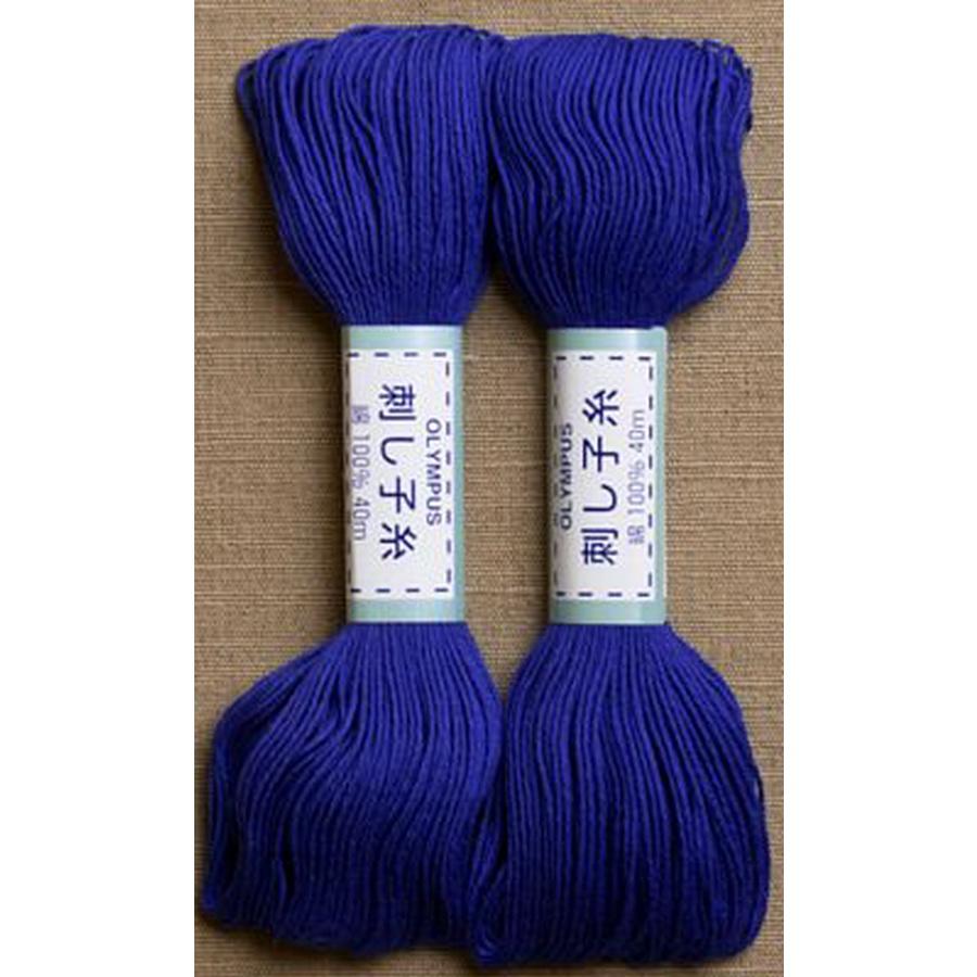 Sashiko Cotton 22yd ULTRAMARINE BLUE