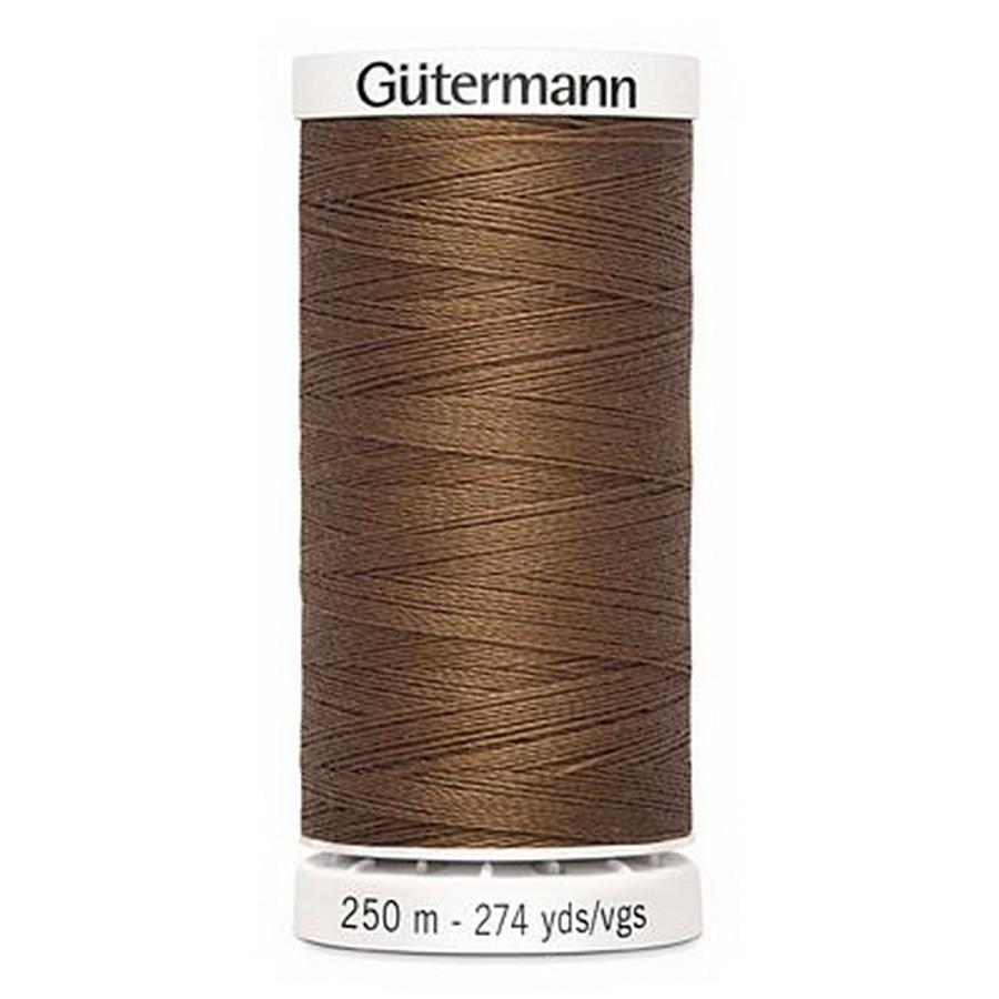 Gutermann Sew All 50wt 250m BROWN (Box of 5)