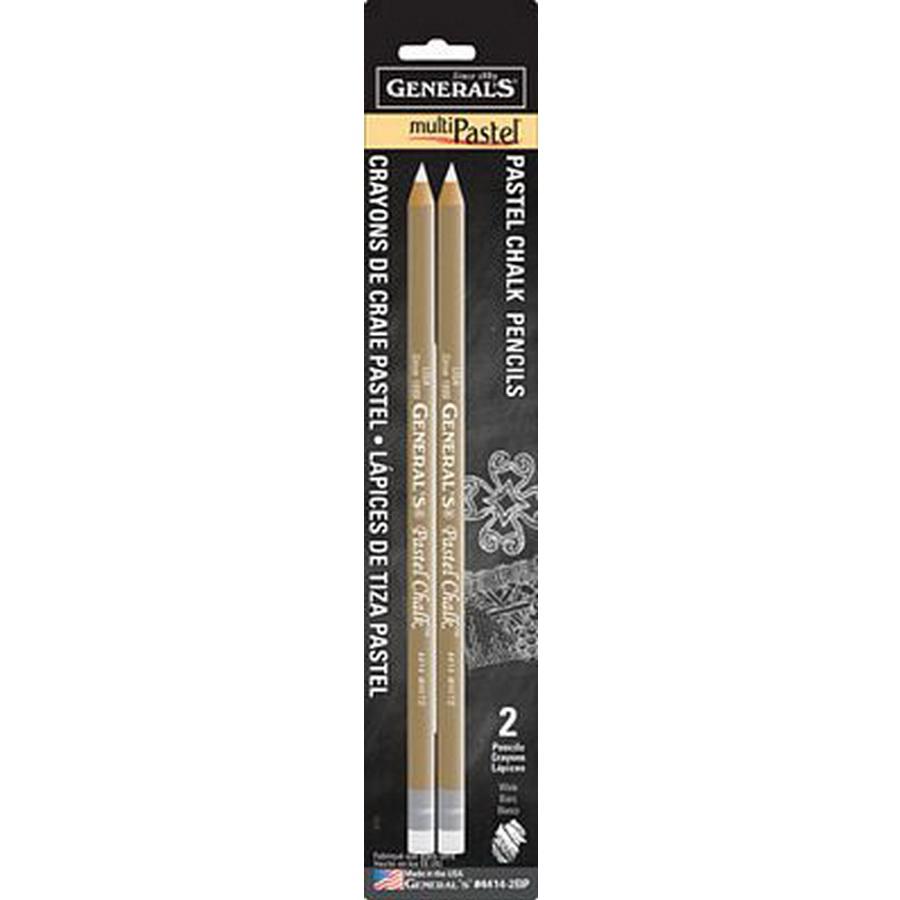 General Pencil Co.White MultiPastel Chalk Pencil