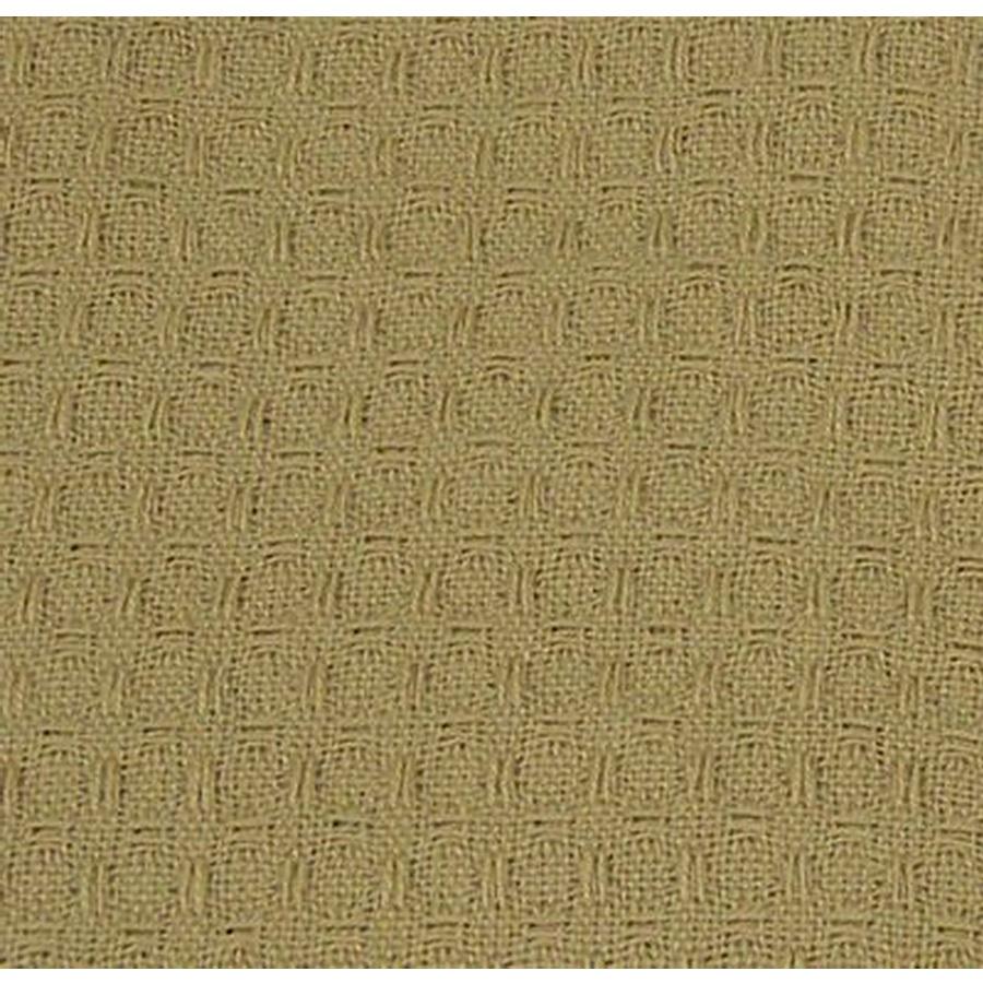 Dunroven House Wheat Waffle Weave Solid Towel
