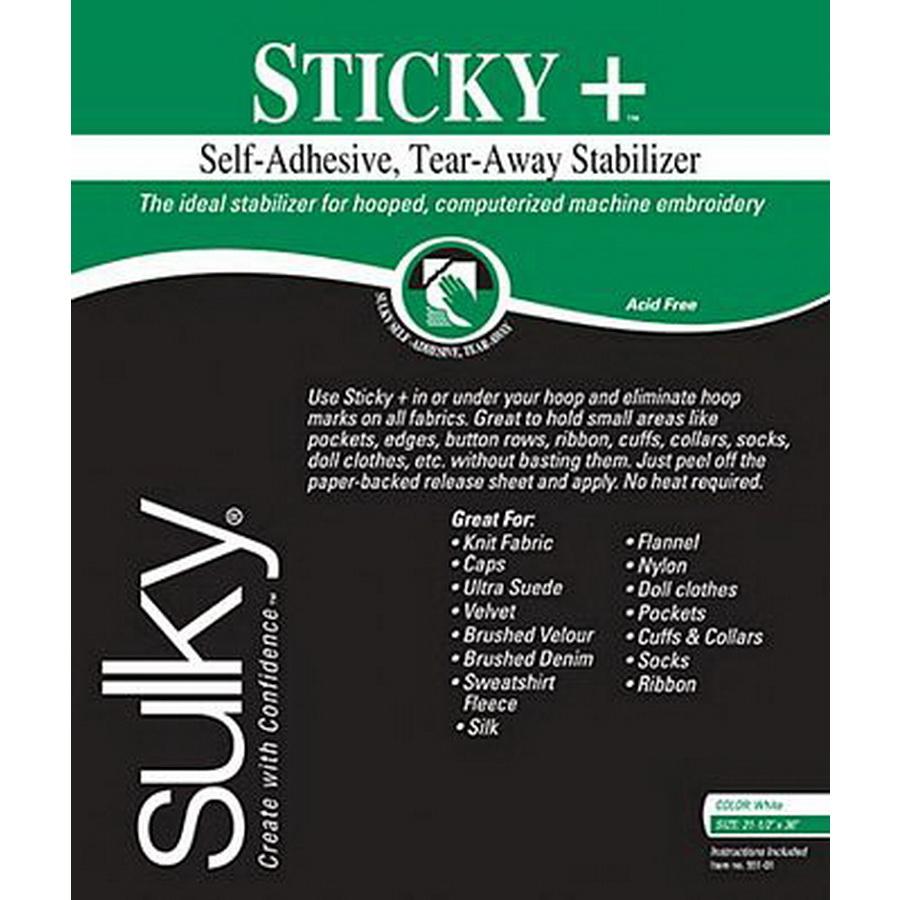 Sulky Sticky Stablizer 7.5 x 9 (Box of 3)