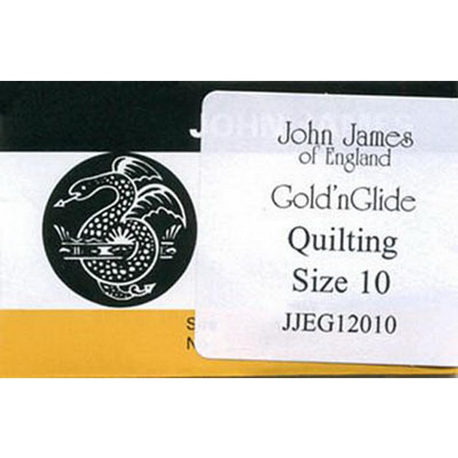 JJ Golden Glide Quilting #10 (Box of 12)