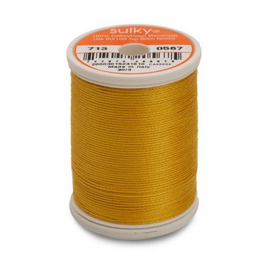 Cotton Thread 12wt 330yd 3 Count BUTTERFLY GOLD