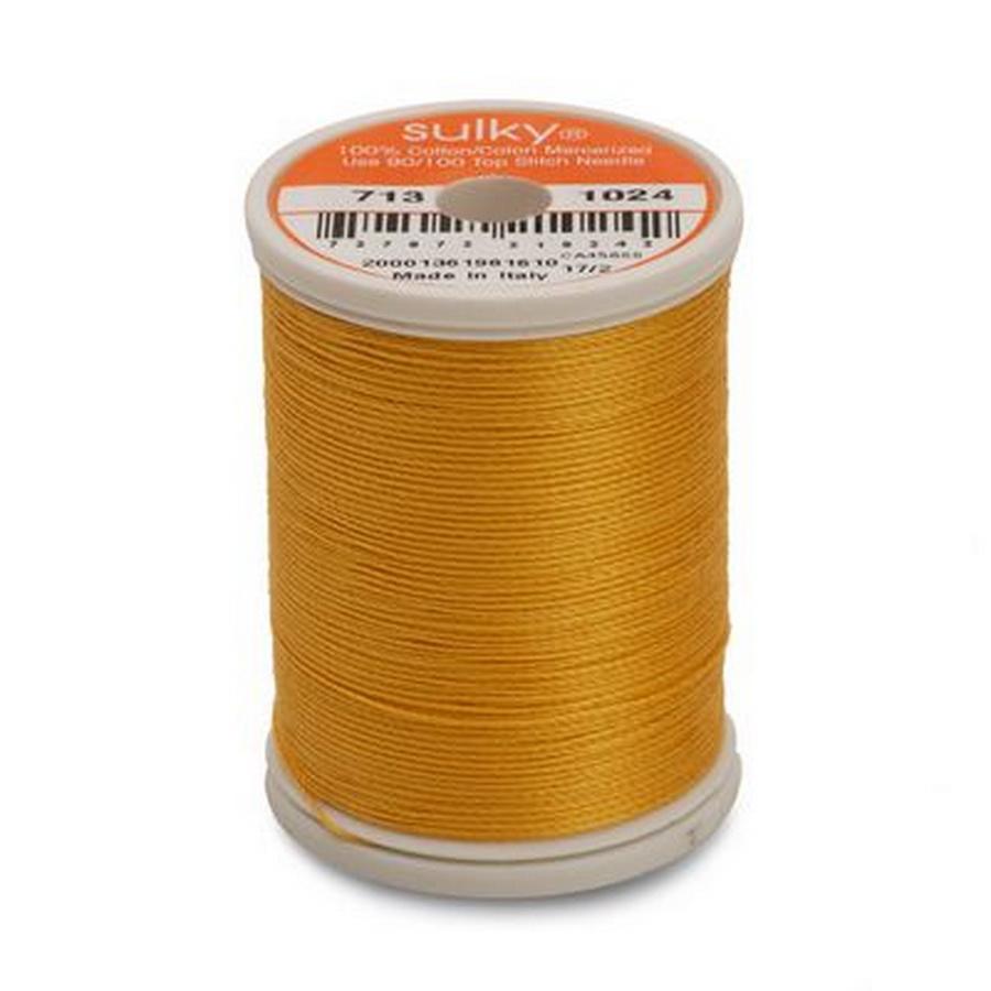 Cotton Thread 12wt 330yd 3 Count GOLDENROD