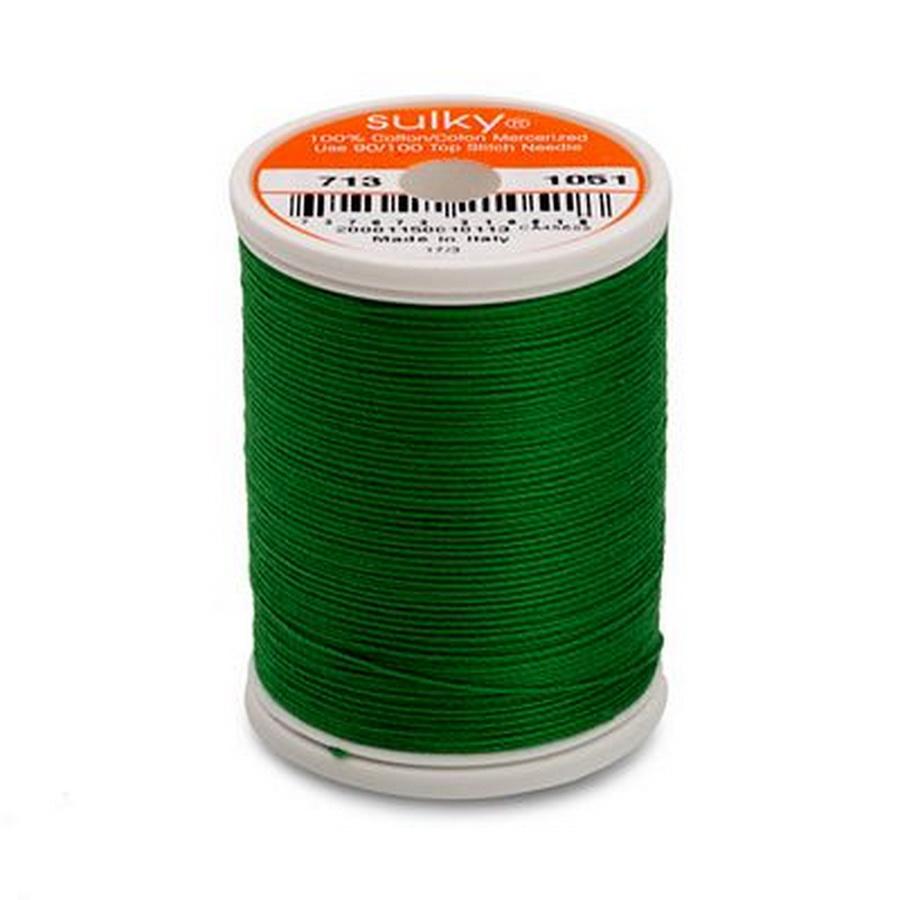 Cotton Thread 12wt 330yd 3 Count CHRISTMAS GREEN