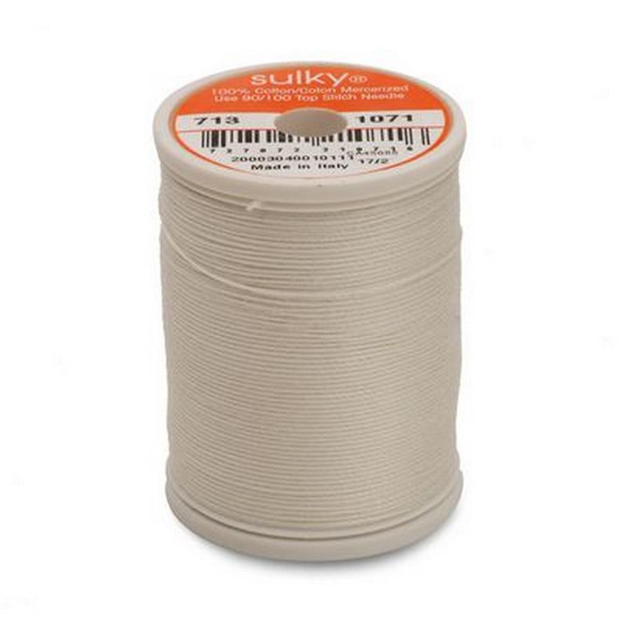 Cotton Thread 12wt 330yd 3 Count OFF WHITE