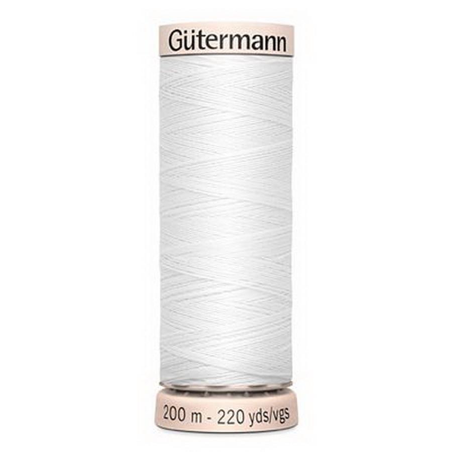Natural Cotton 60wt 200m- NU WHITE BOX05