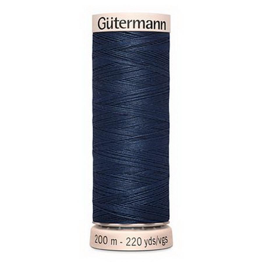 Gutermann Natural Cotton 60wt 200m- MIDNIGHT BLUE (Box of 5)