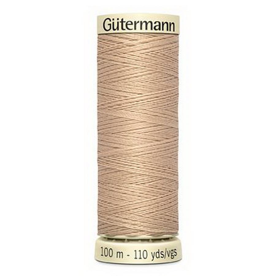 Gutermann Sew-All Thrd 100m - Light Beige (Box of 3)