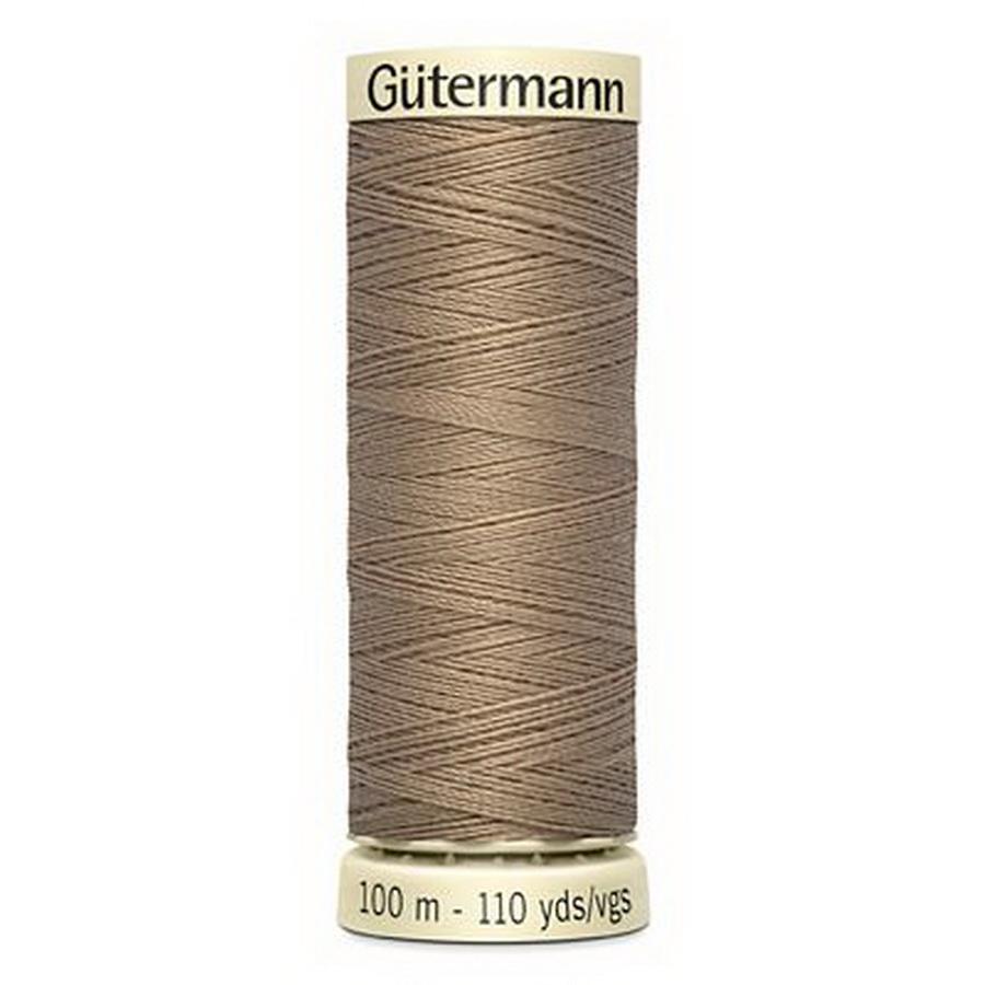 Gutermann Sew-All Thrd 100m - Light Fawn (Box of 3)