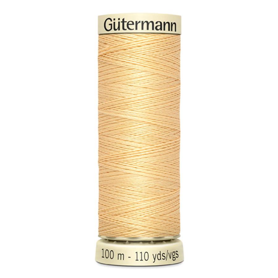 Gutermann Sew-All Thrd 100m - Maize Yellow (Box of 3)