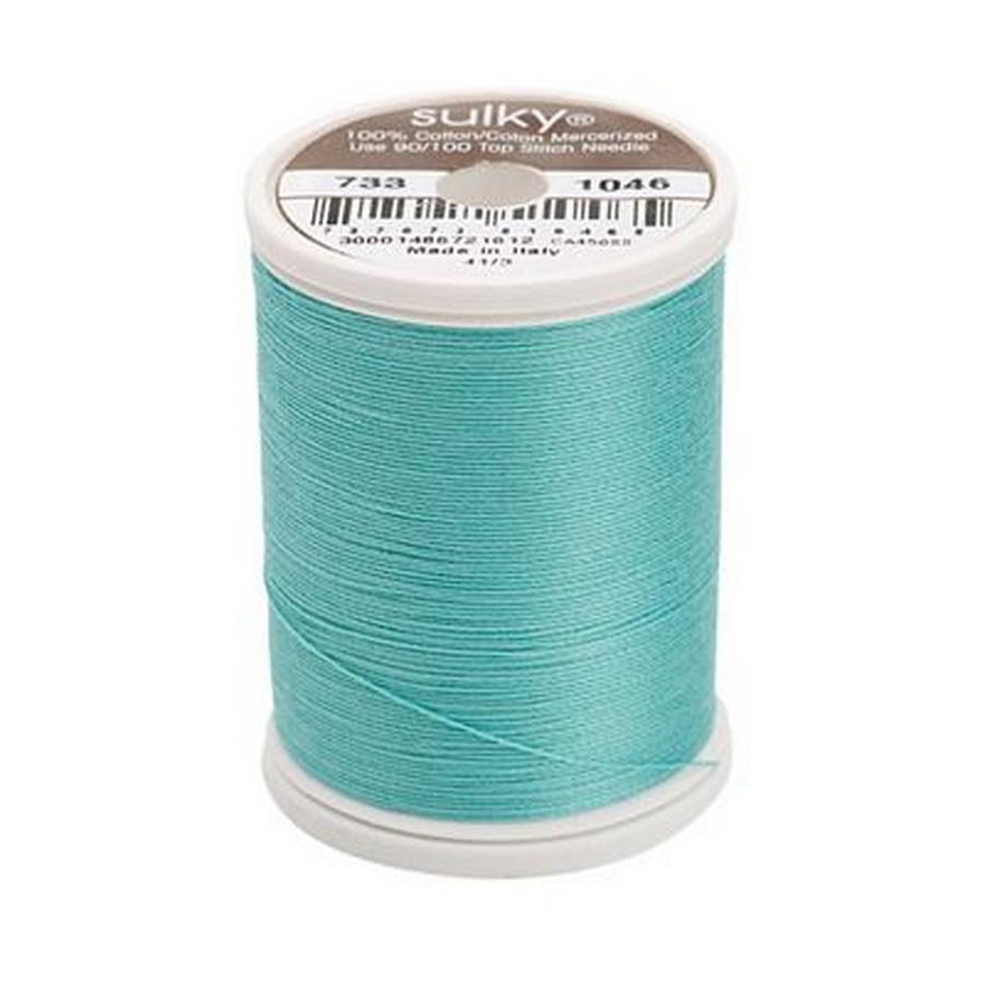 Cotton Thread 30wt 500yd 3 Count TEAL