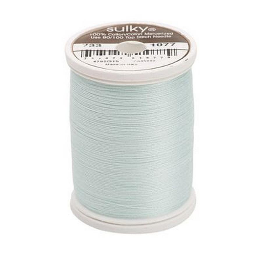 Cotton Thread 30wt 500yd 3 Count JADE TINT