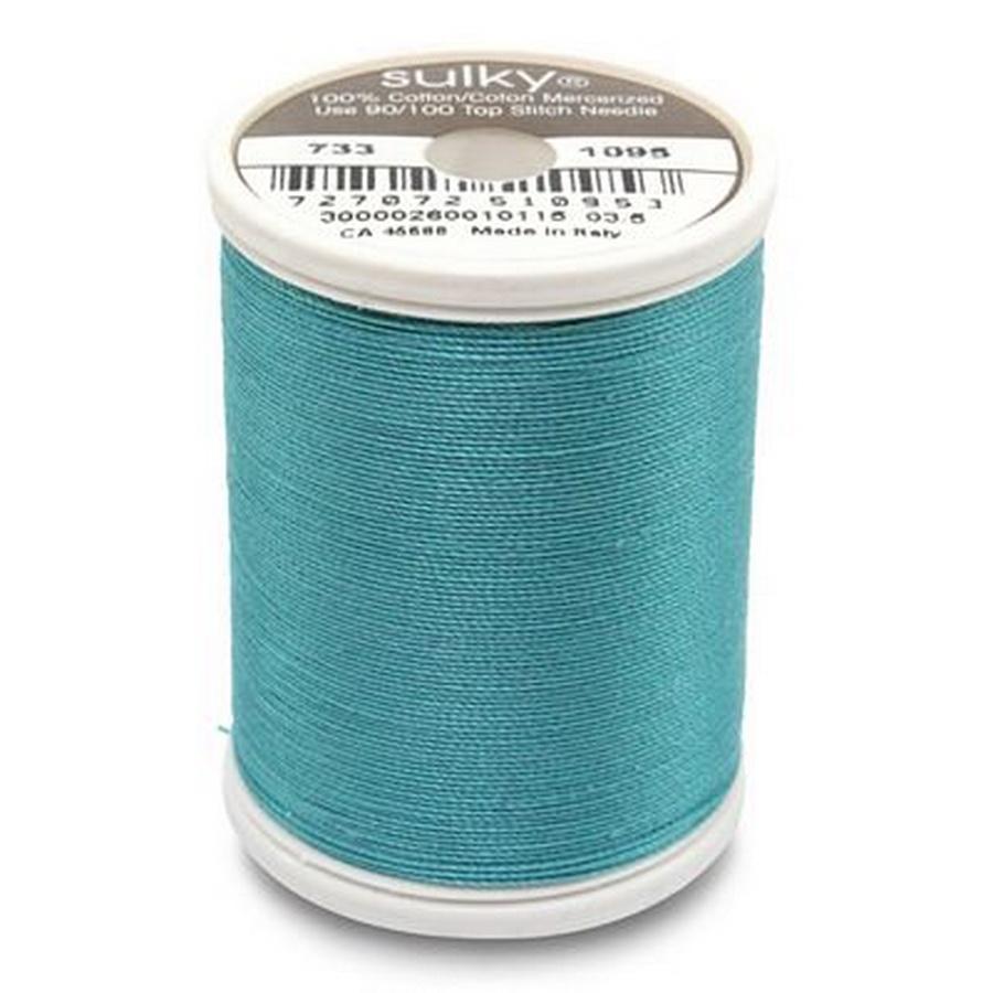 Cotton Thread 30wt 500yd 3 Count TURQUOISE